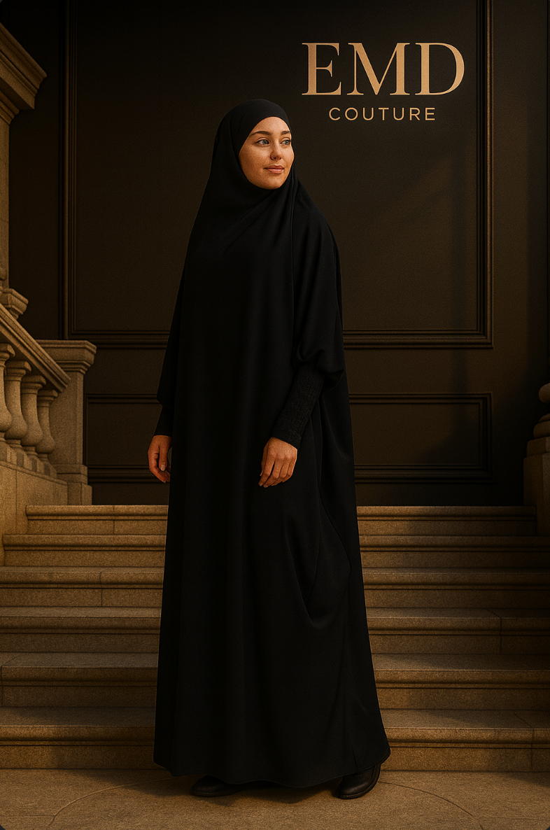 Abaya Lignes Précieuses
